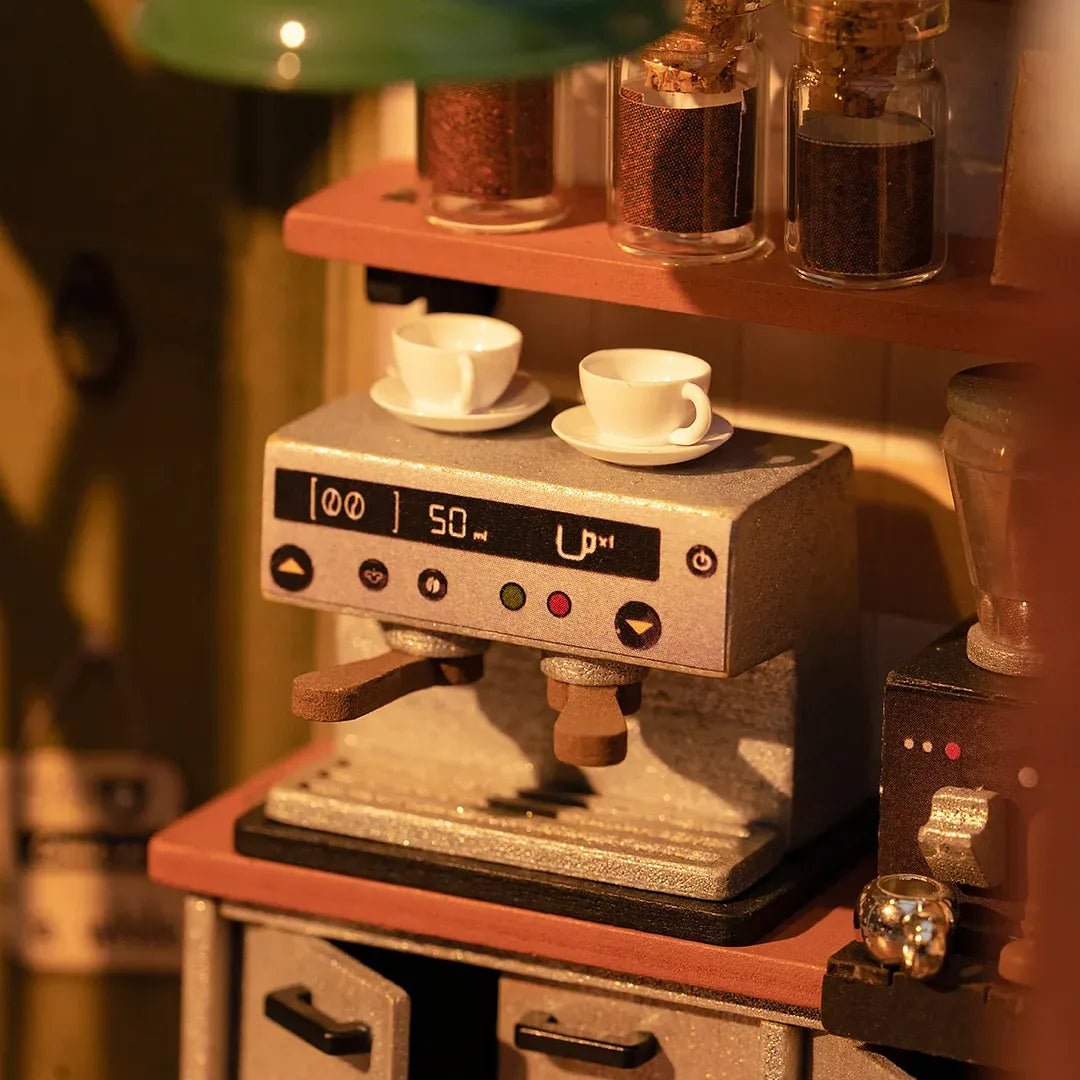 Rolife Coffee Shop DIY Miniature Kit