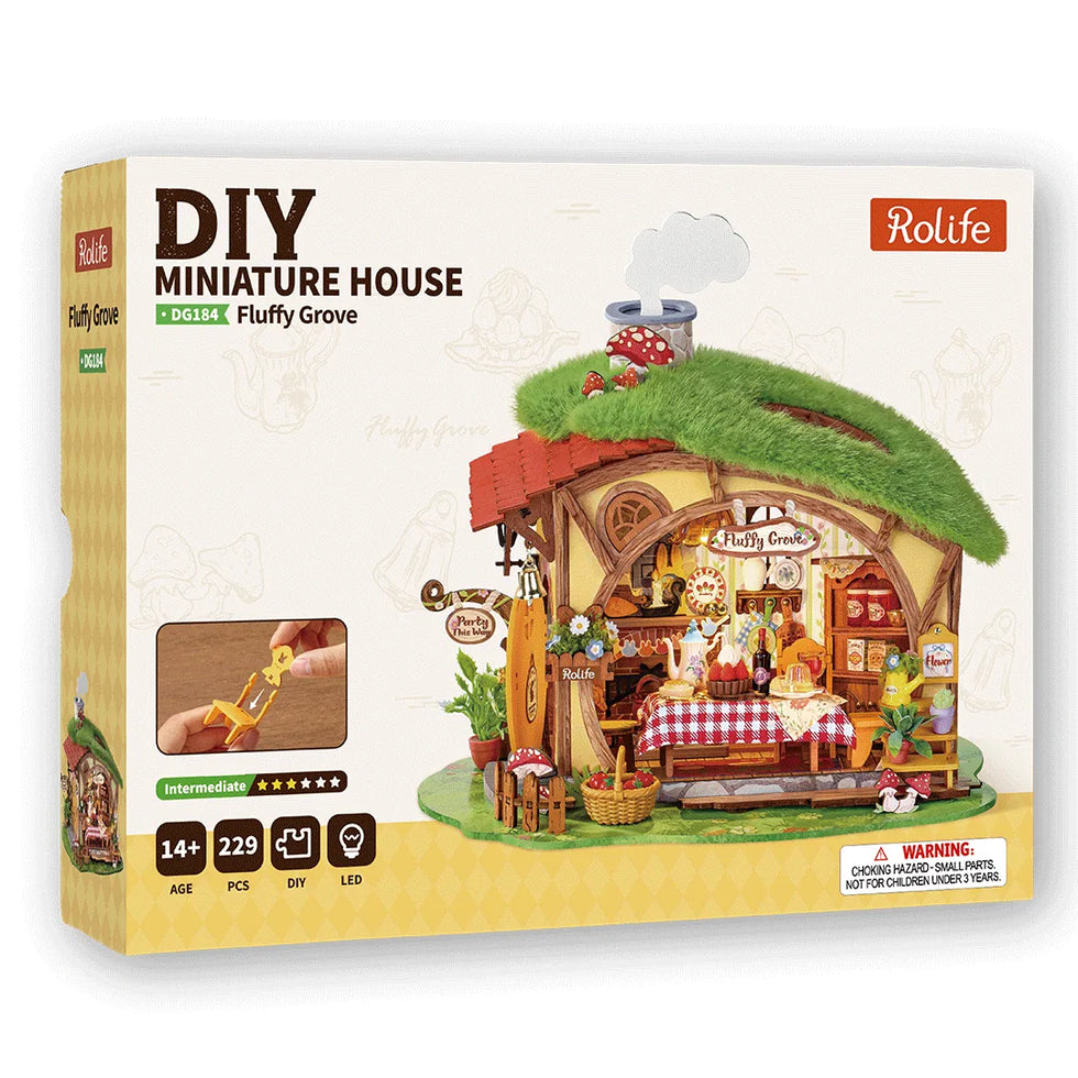 Rolife Fluffy Grove DIY Miniature Kit