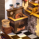 Rolife Henry's Chocolate Shop DIY miniature kit