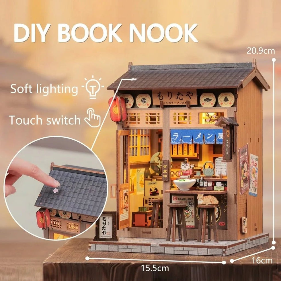 CuteBee Morita-Ya Noodle Shop miniature house DIY kit