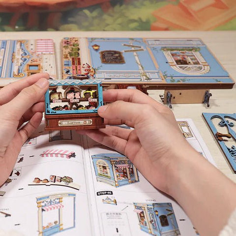 CuteBee Sweet Marie miniature house DIY kit