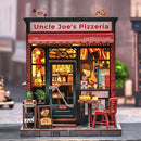 CuteBee Uncle Joe's Pizzeria miniature house DIY kit