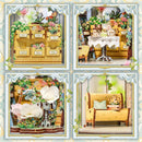 CuteBee Windsor Flower House miniature house DIY kit