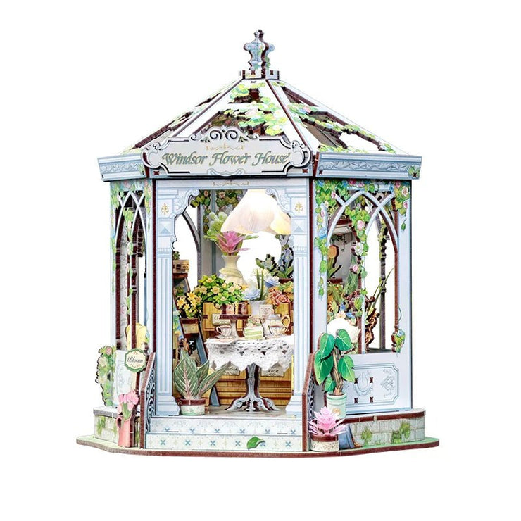 CuteBee Windsor Flower House miniature house DIY kit