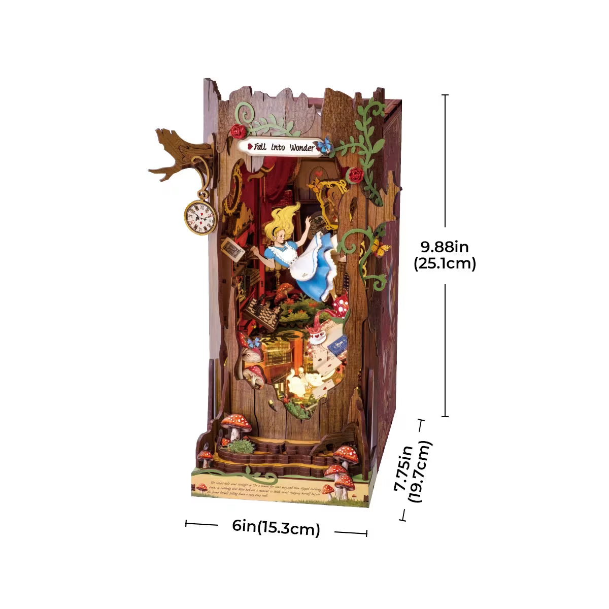Rolife Fall Into Wonder DIY Book Nook Kit - Little Worlds