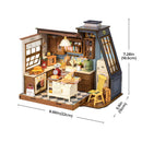 Rolife Baking Kitchen DIY miniature kit