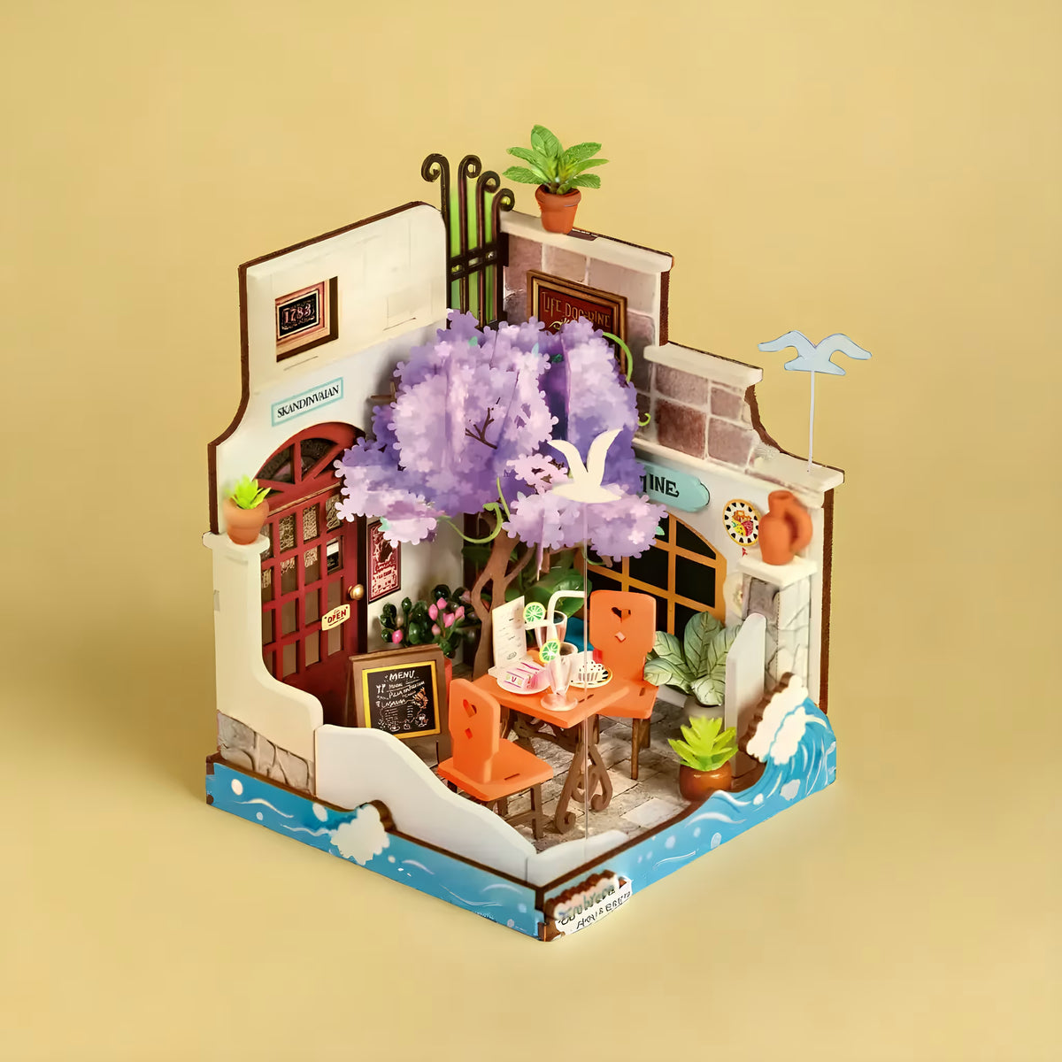 Rolife Seaside Restaurant DIY miniature kit