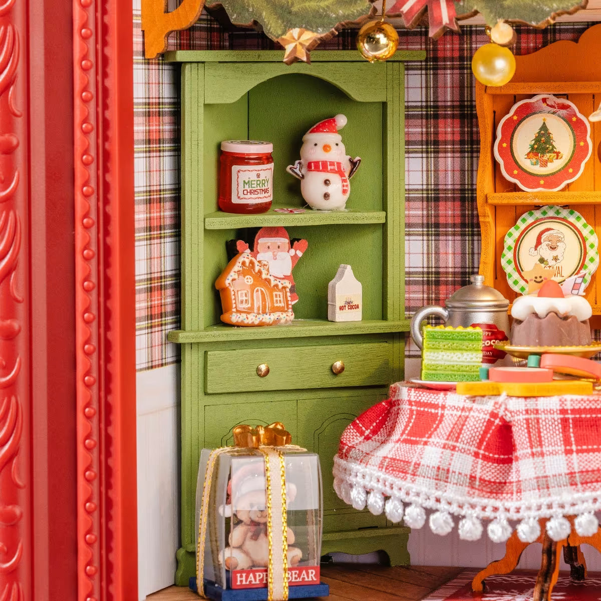 Rolife Christmas Eve Party DIY Miniature Dollhouse Frame - Little Worlds