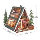 Rolife A-Frame Cabin DIY miniature kit