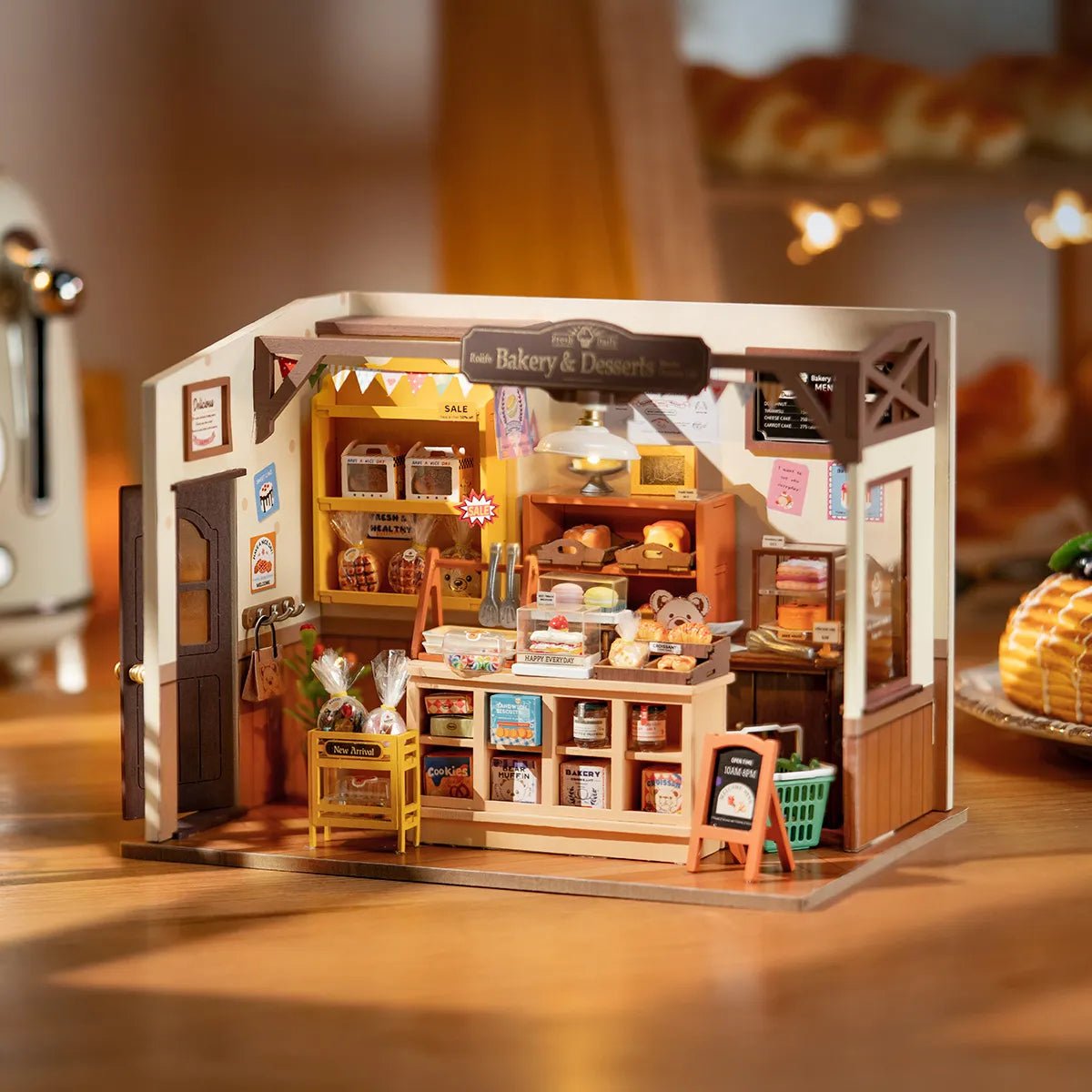 Rolife Becka's Baking House DIY Miniature Kit - Little Worlds