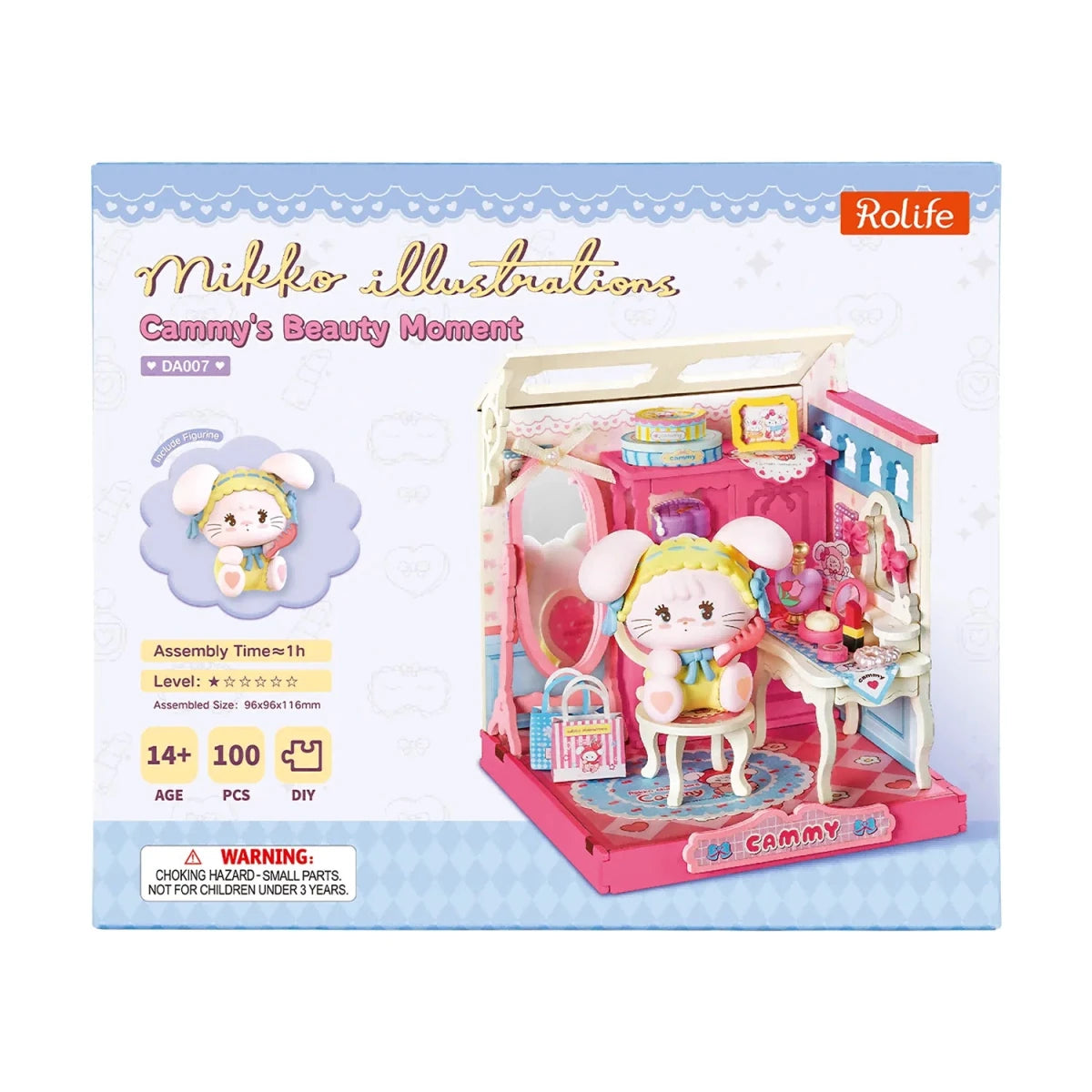 Rolife Cammy's Beauty Moment DIY Miniature Kit - Little Worlds