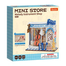 Rolife Melody Instrument Shop DIY miniature kit