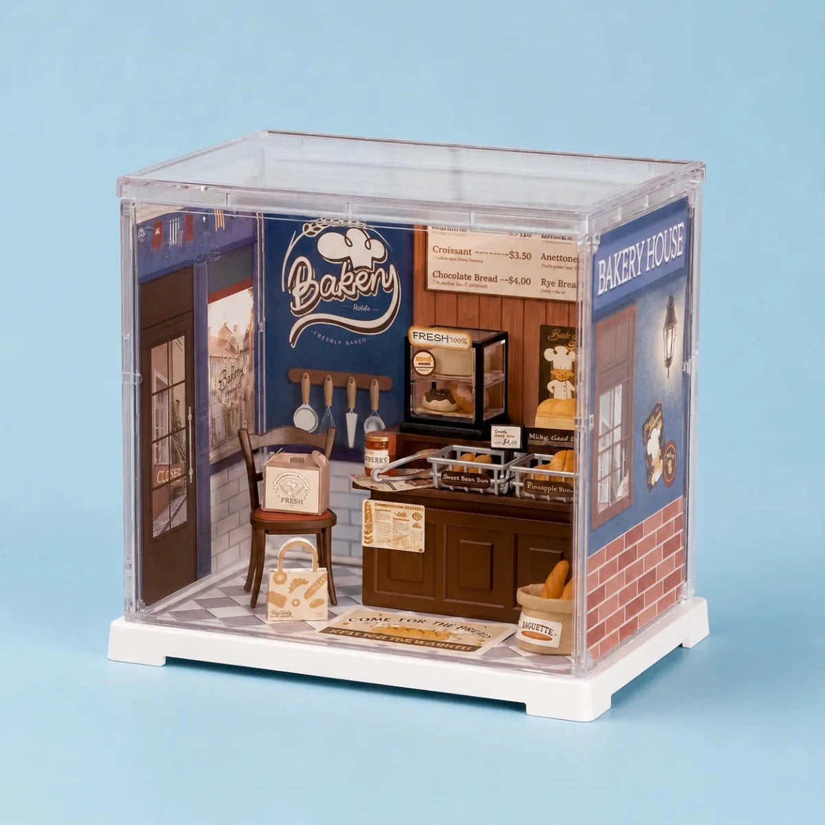 Rolife Mini Super Creator Butter Bakery DIY Miniature - Little Worlds