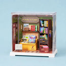 Rolife Mini Super Creator Memory Book Store DIY Miniature