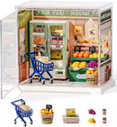 Rolife Mini Super Creator Nature Energy Fruit Shop DIY Miniature