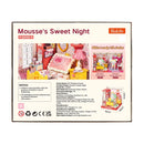 Rolife Mousse's Sweet Night DIY miniature kit