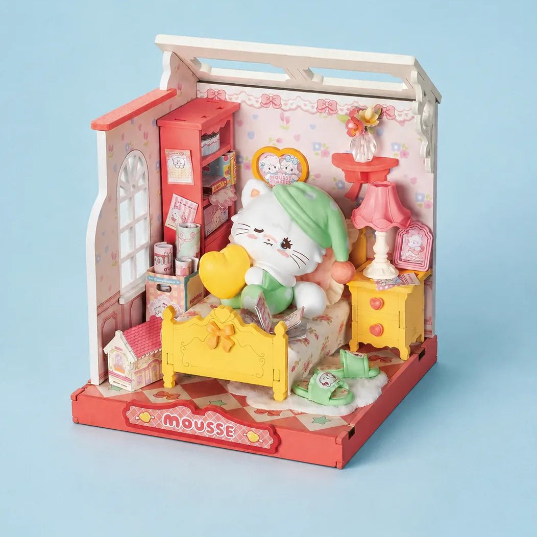 Rolife Mousse's Sweet Night DIY Miniature Kit - Little Worlds
