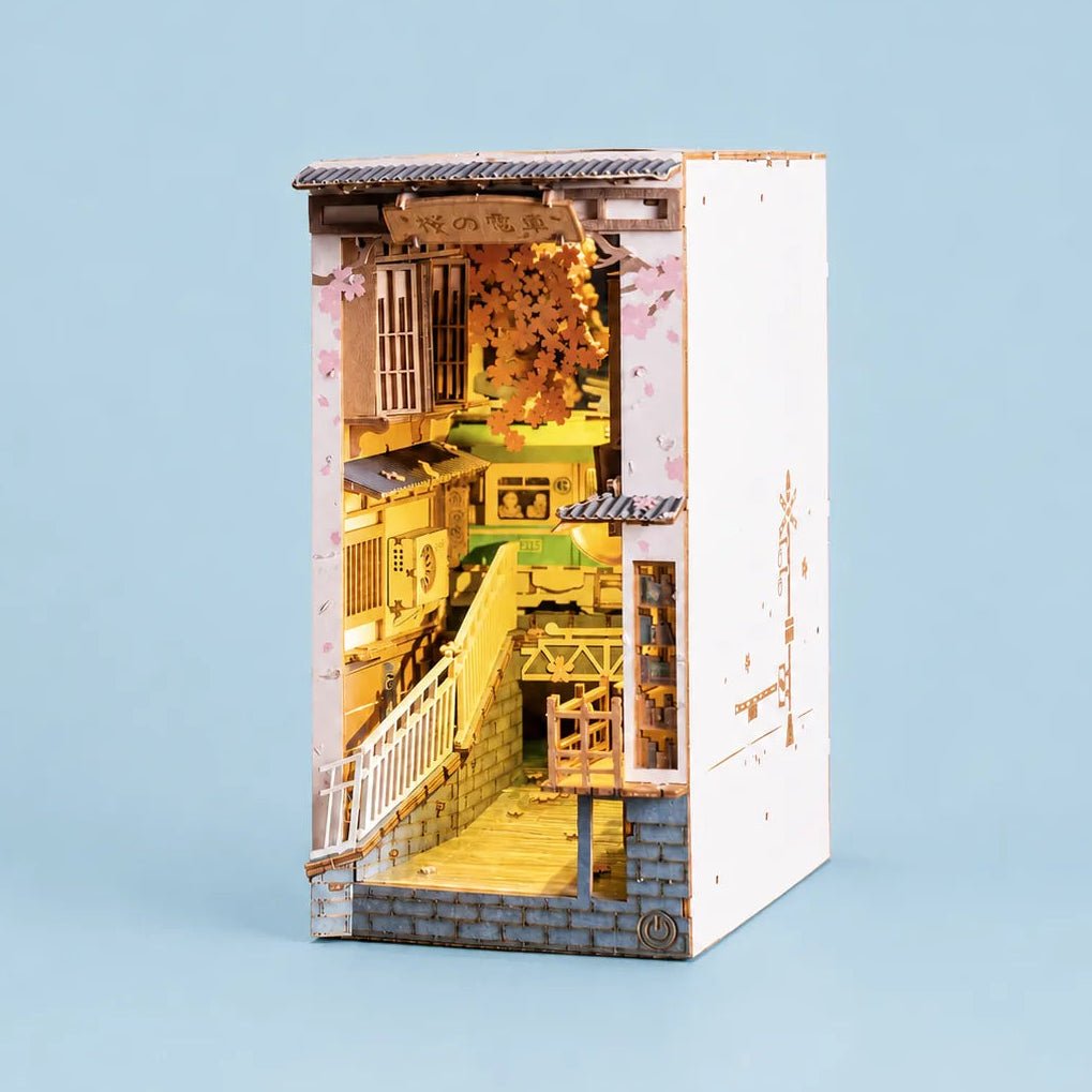 Rolife Sakura Densya DIY Book Nook Kit - Little Worlds