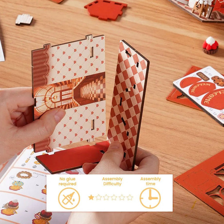 Rolife Sweet Chocolate Shop DIY miniature kit