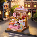 Rolife Sweetie's Donut Shop DIY miniature kit