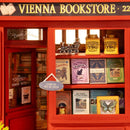 Rolife Vienna Bookstore DIY miniature model kit