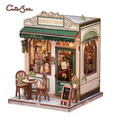 CuteBee Sunny Cafe miniature house DIY kit
