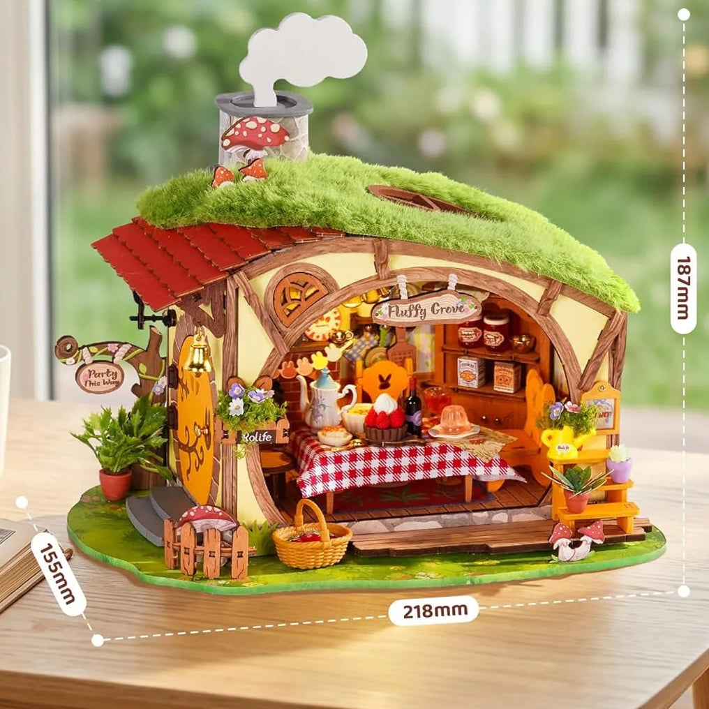 Rolife Fluffy Grove DIY Miniature Kit