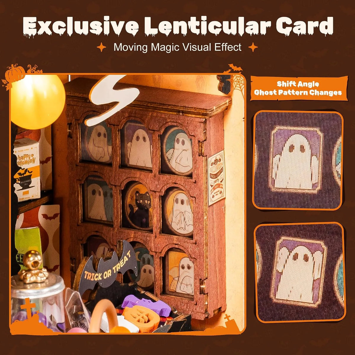 Rolife Haunted Candy House DIY Miniature House Kit