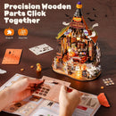 Rolife Haunted Candy House DIY Miniature House Kit
