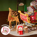 Rolife Reindeer Express DIY Miniature