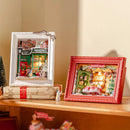 Rolife Christmas Eve Party DIY Miniature Dollhouse Frame