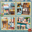 CuteBee Bella's Ice Cream Miniature House DIY Kit - Little Worlds