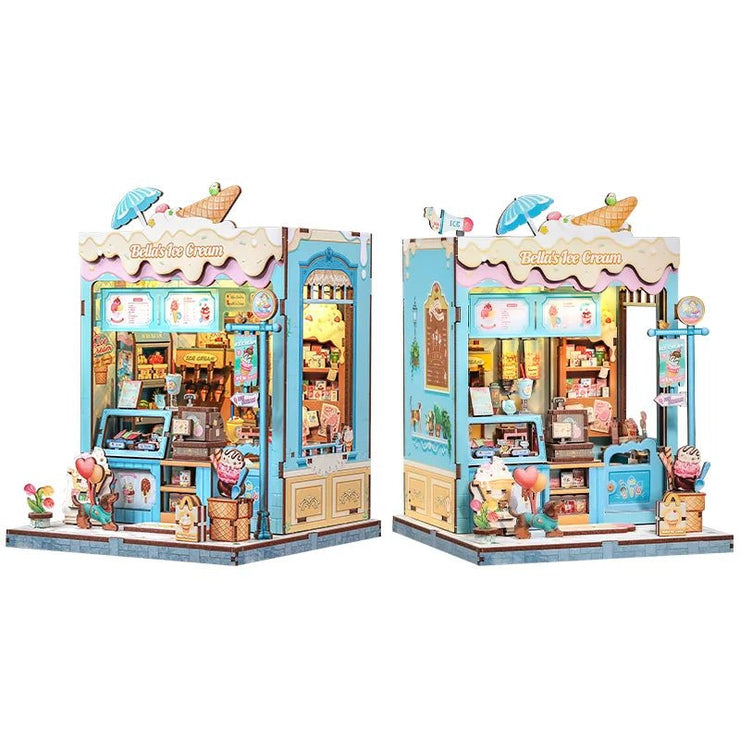 CuteBee Bella's Ice Cream miniature house DIY kit