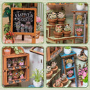 CuteBee Champs-Elysees Florist miniature house DIY kit