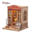 CuteBee Drama Bookstore miniature house DIY kit