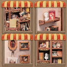 CuteBee Drama Bookstore Miniature House DIY Kit - Little Worlds