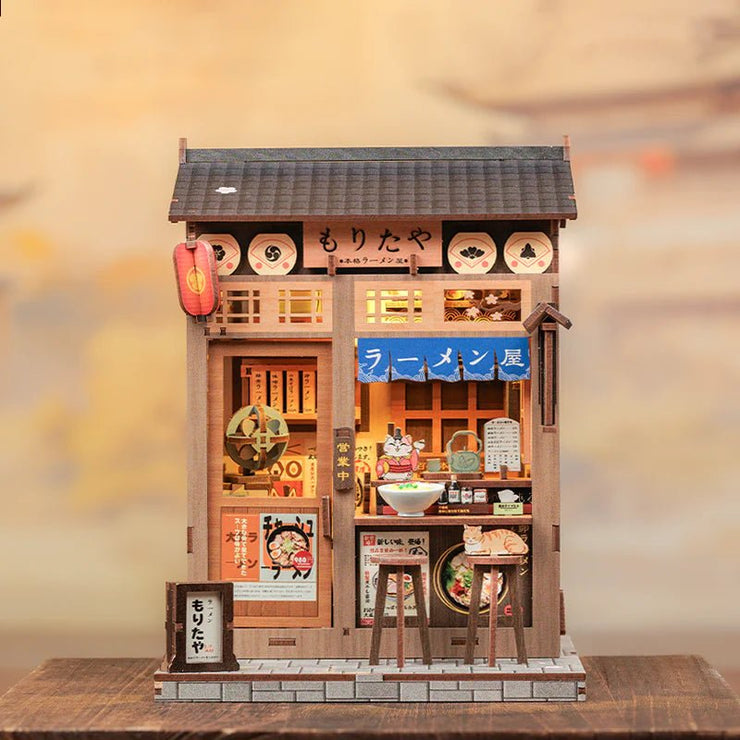 CuteBee Morita-Ya Noodle Shop miniature house DIY kit