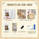 CuteBee Sakura O Kimono Miniature House DIY Kit - Little Worlds