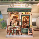 CuteBee Sunny Cafe miniature house DIY kit