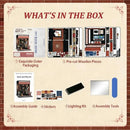CuteBee Uncle Joe's Pizzeria miniature house DIY kit