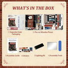 CuteBee Uncle Joe's Pizzeria Miniature House DIY Kit - Little Worlds