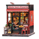 CuteBee Uncle Joe's Pizzeria miniature house DIY kit