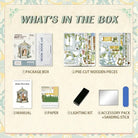 CuteBee Windsor Flower House Miniature House DIY Kit - Little Worlds