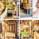 Rolife Sakura Densya DIY book nook kit