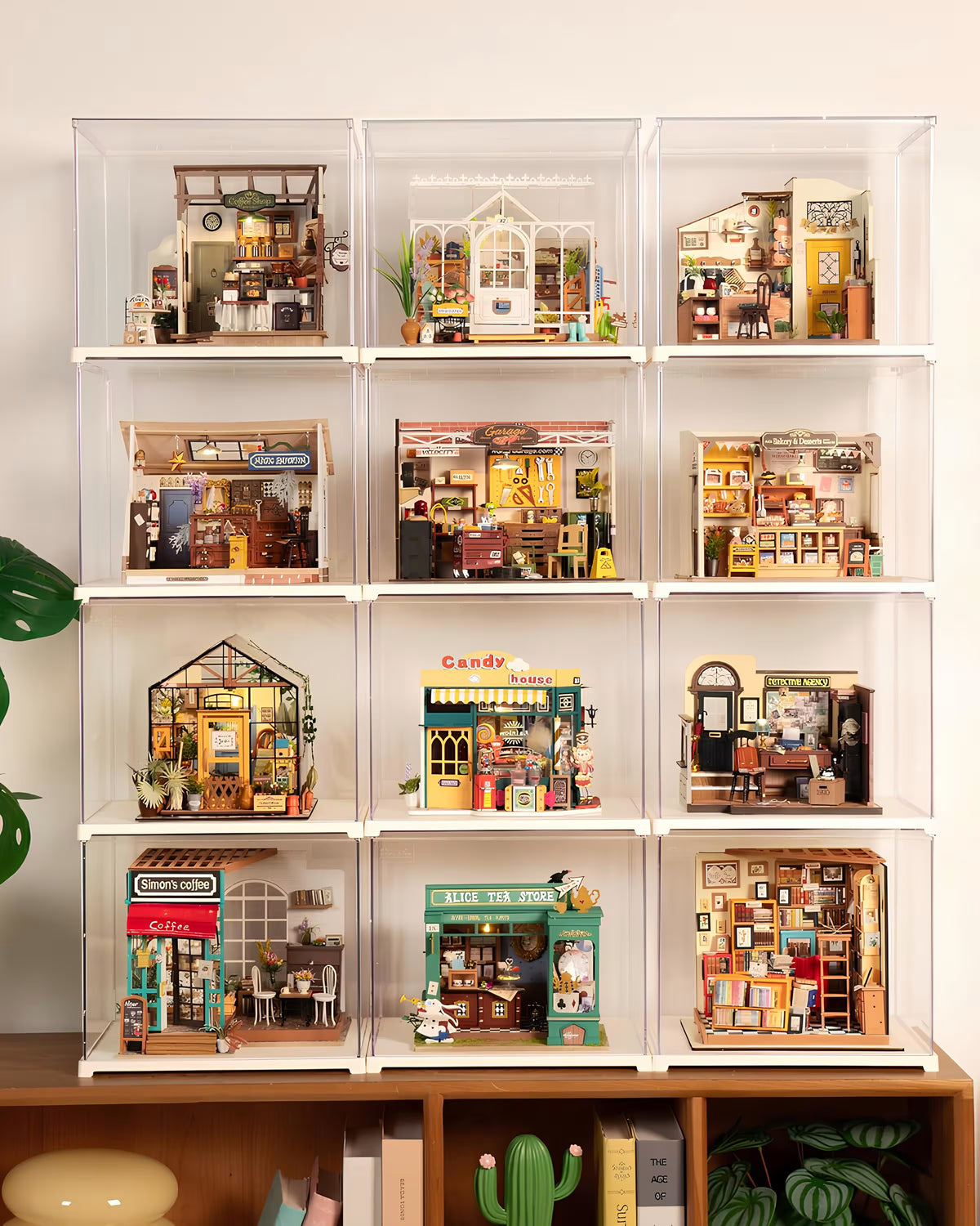 Rolife Large Miniature Display Box