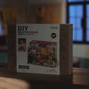 Rolife Garage Workshop DIY Miniature Kit
