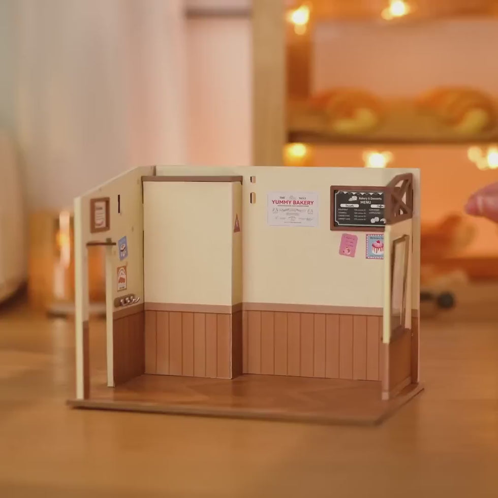 Rolife Becka's Baking House DIY Miniature Kit video preview
