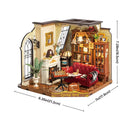 Rolife Catherine's Living Room DIY miniature kit