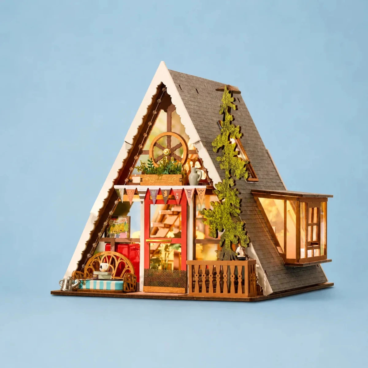 Rolife A - Frame Cabin DIY Miniature Kit - Little Worlds