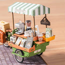 Rolife Aromatic Coffee Cart DIY miniature model kit